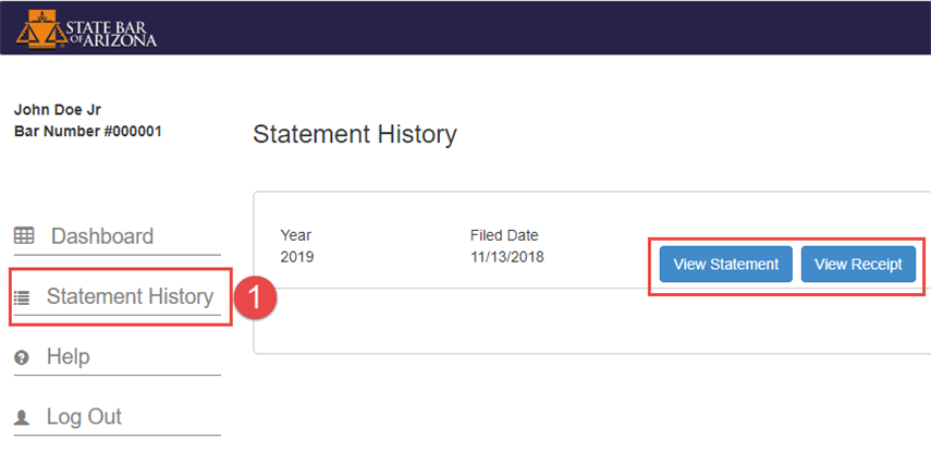 Membership Fee Statement Filing Instructions Membership Fee Statement Filing Instructions